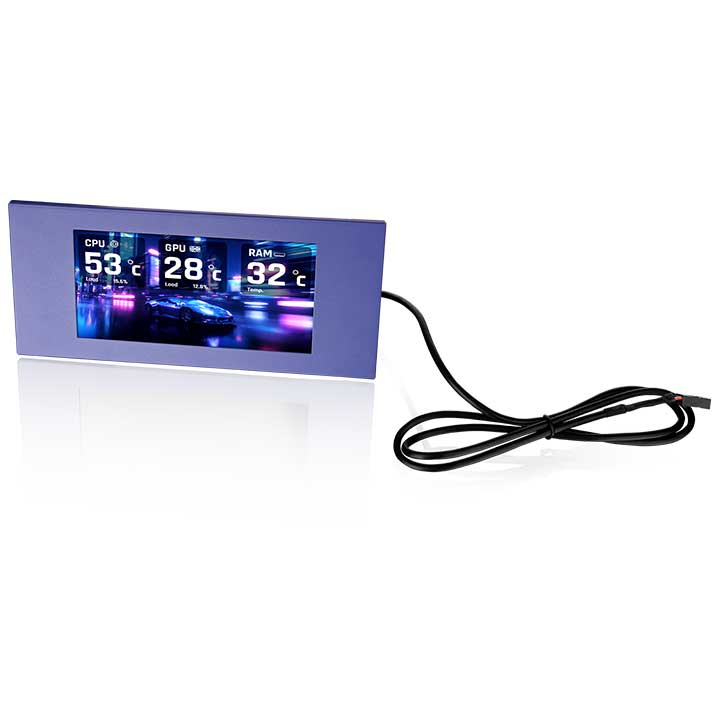 Painel LCD Thermaltake View 600 Future Dusk
