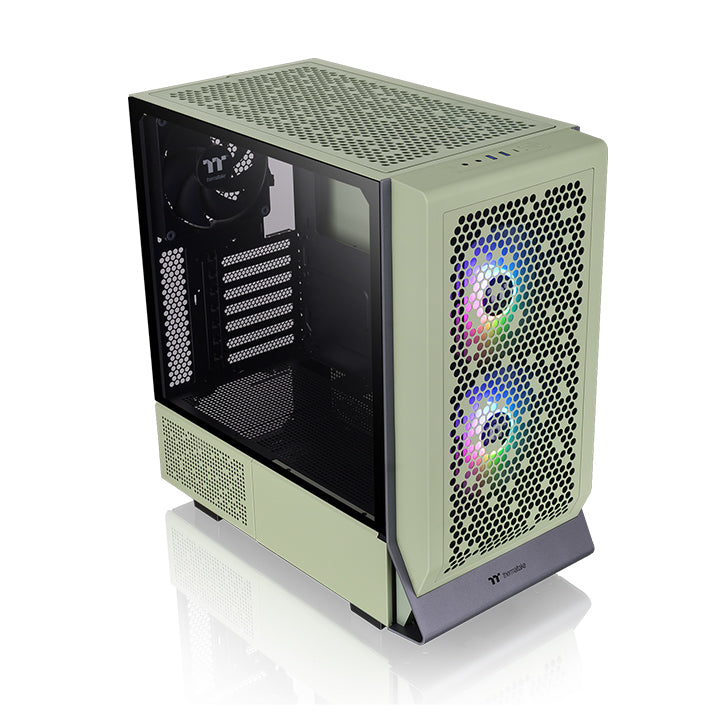 Watercooling e filtros de po para manutencao facil