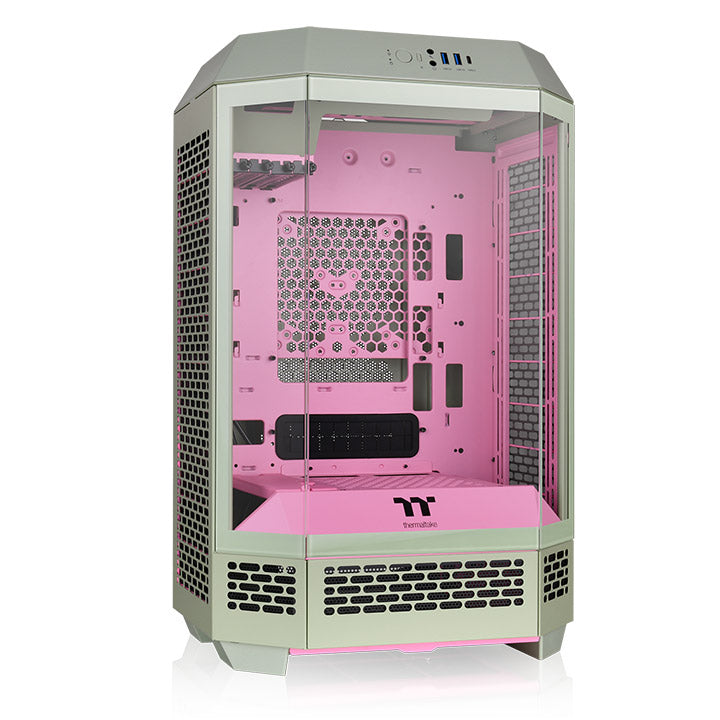 Gabinete Thermaltake The Tower 300 Matcha Plum Micro-ATX