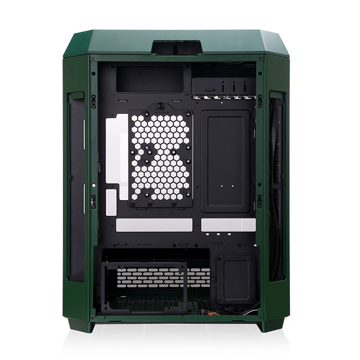 Gabinete Thermaltake The Tower 600 Racing Green Mid Tower Vidro Temperado 2 Fans CT140 - CA-1Z1-00MCWN-00