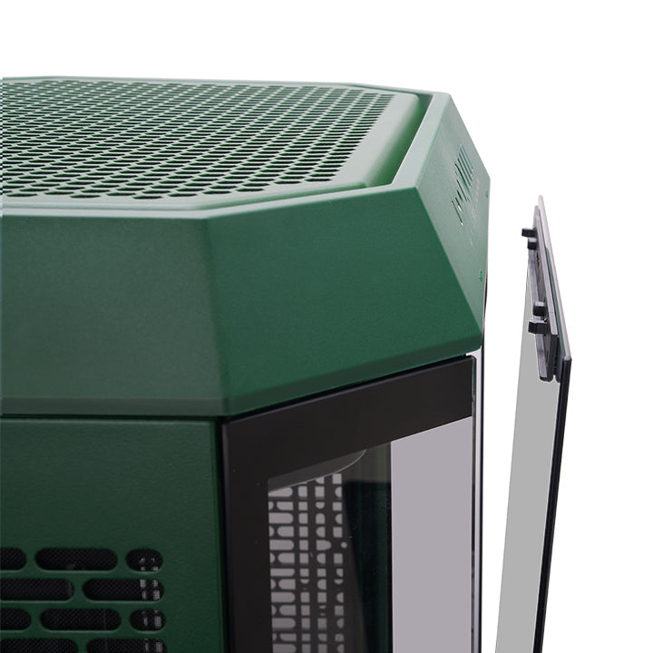 Gabinete Thermaltake The Tower 600 Racing Green Mid Tower Vidro Temperado 2 Fans CT140 - CA-1Z1-00MCWN-00