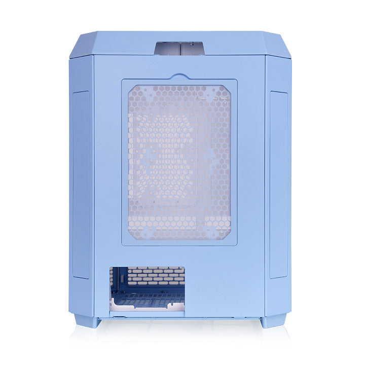 Gabinete Thermaltake The Tower 600 Hydrangea Blue Mid Tower Vidro Temperado 2 Fans CT140 - CA-1Z1-00MFWN-00