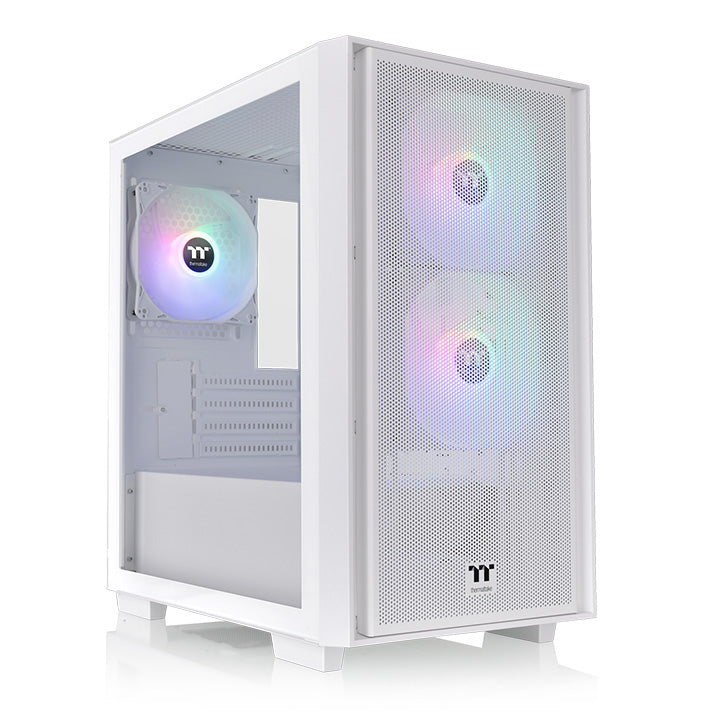 Gabinete Thermaltake Versa H16 TG ARGB Snow White Micro-ATX