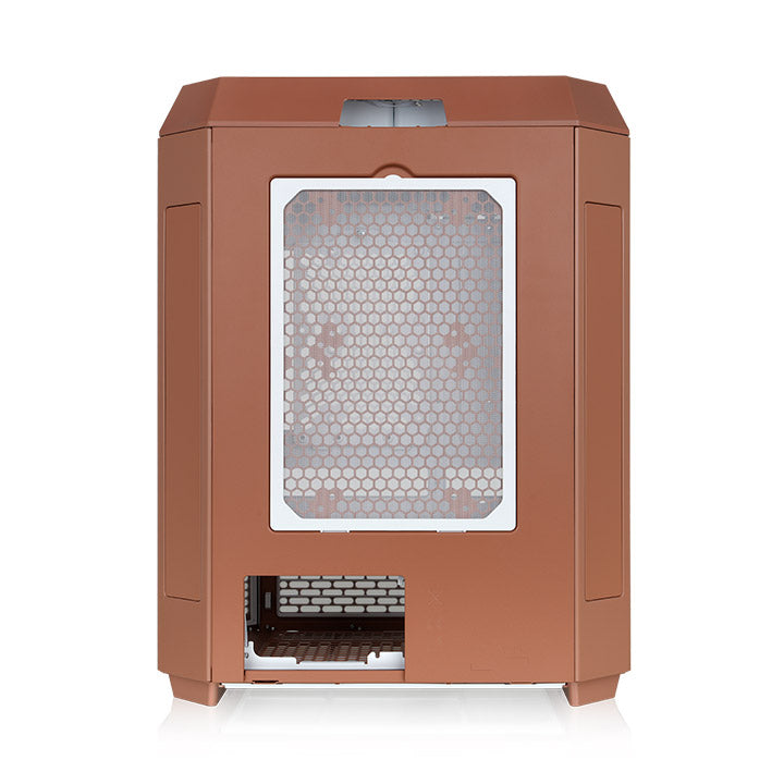 Gabinete Thermaltake The Tower 600 Mocha Mousse Mid Tower Vidro Temperado 2 Fans CT140 - CA-1Z1-00MUWN-00