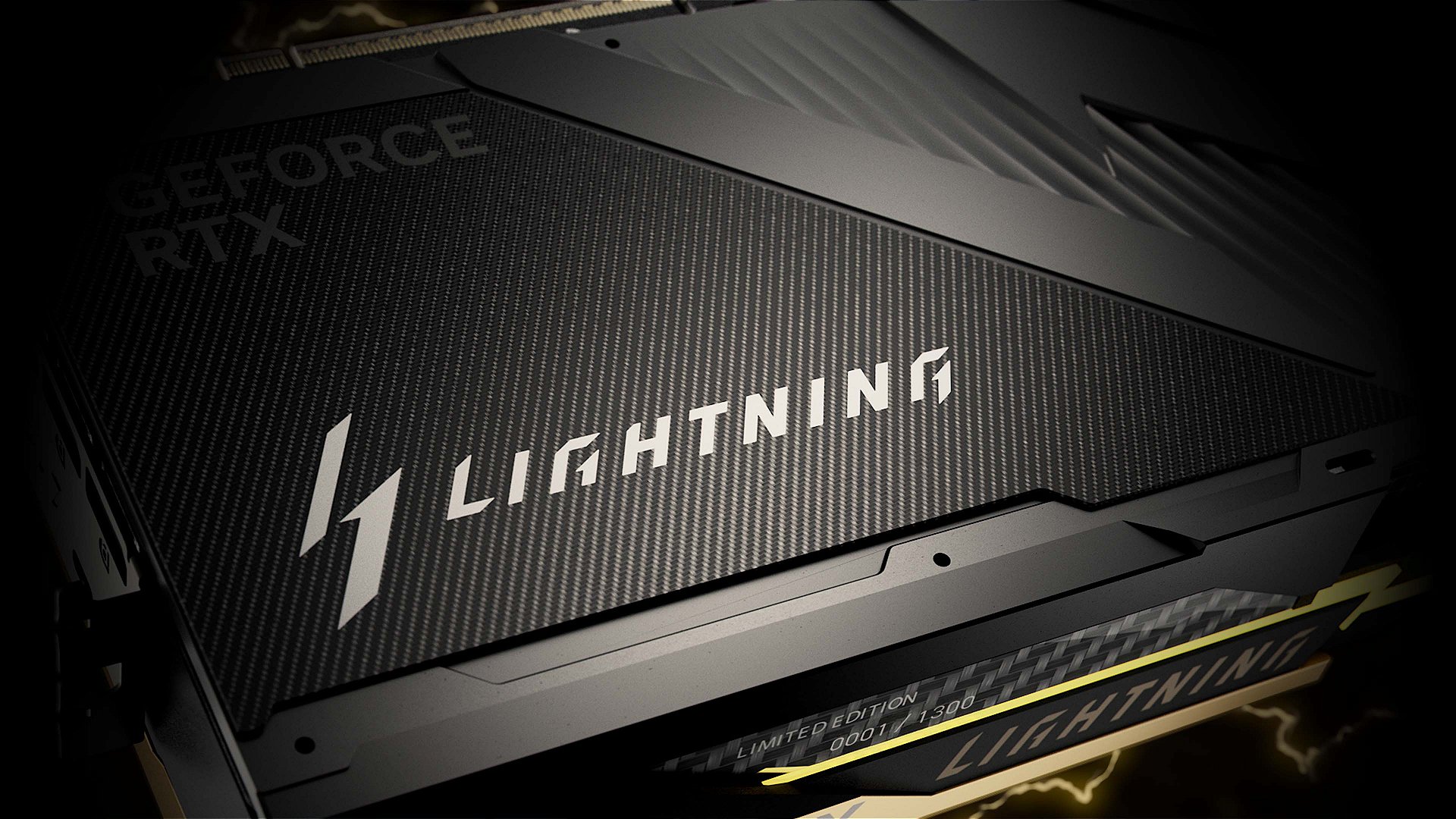 Backplate em fibra de carbono da LIGHTNING Z