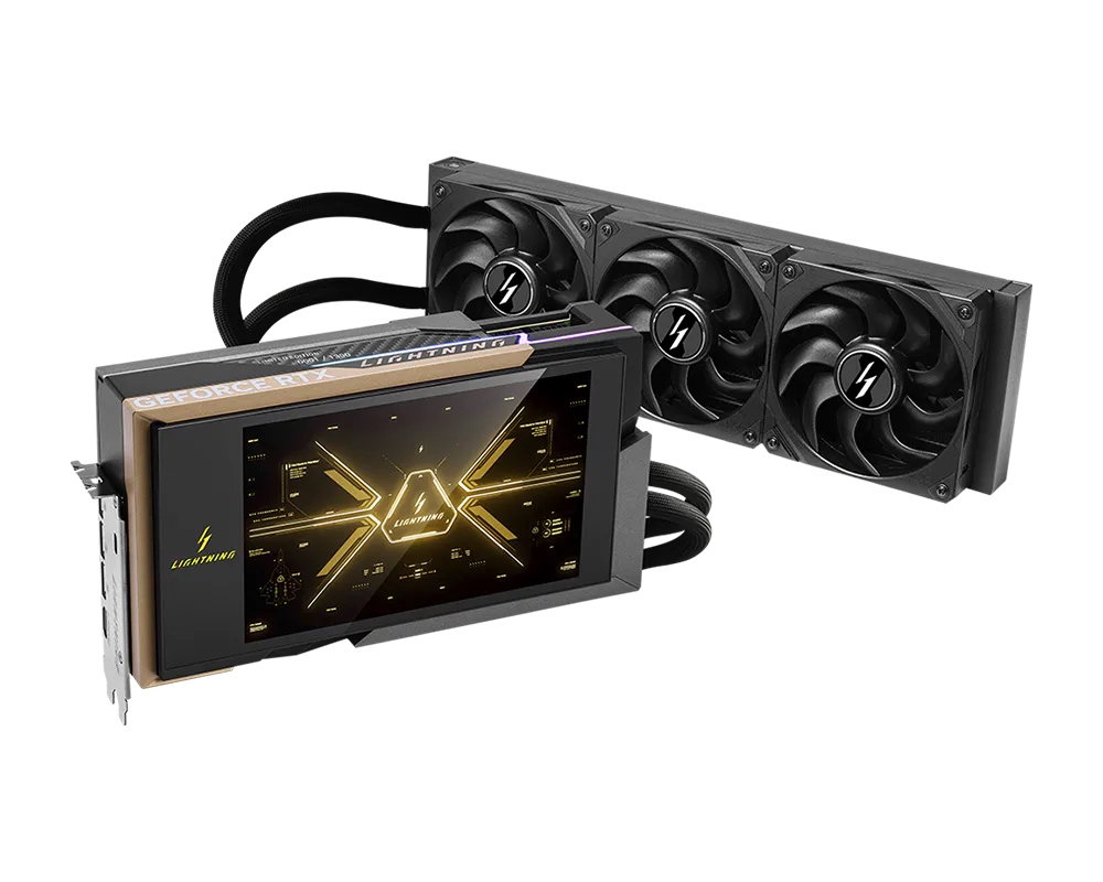 Tela LCD de 8 polegadas da MSI LIGHTNING Z