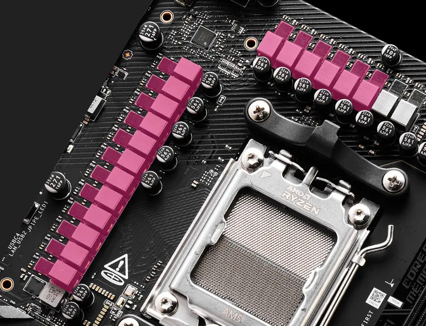 Sistema de energia 18+2+1 da MSI MPG X870E Carbon WiFi