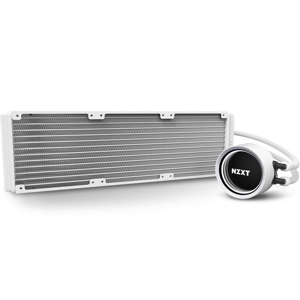 WaterCooler NZXT Kraken X73 Com Ventiladores Aer RGB 360MM White - RL-KRX73-RW foto 2