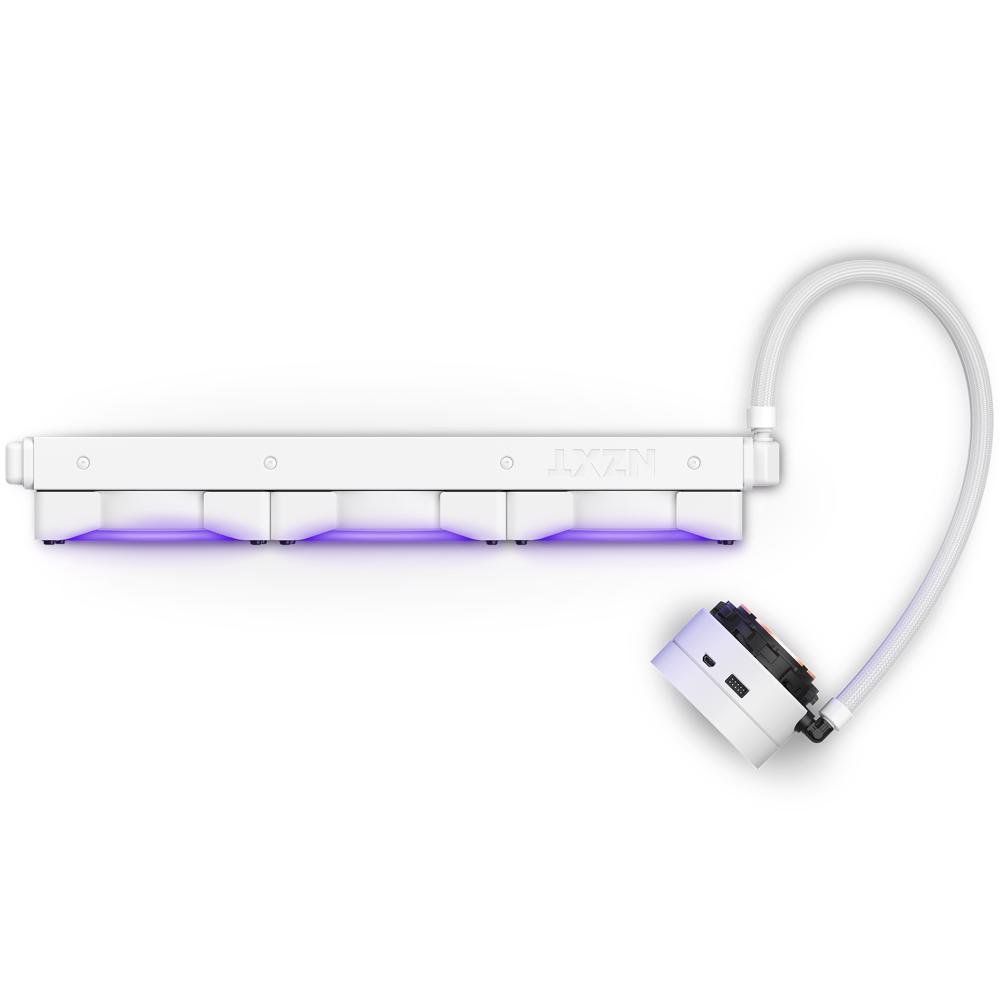 WaterCooler NZXT Kraken X73 Com Ventiladores Aer RGB 360MM White - RL-KRX73-RW foto 3