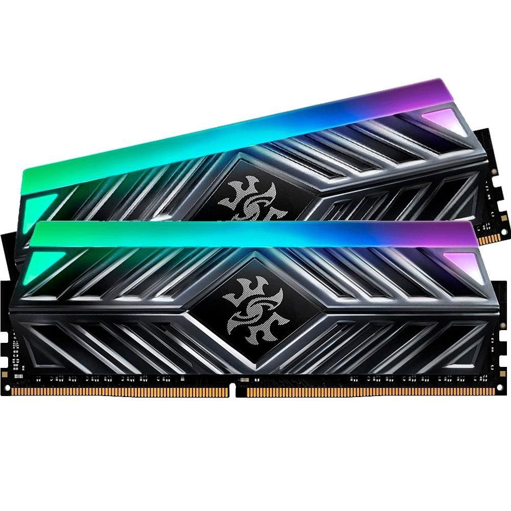 Memória XPG Spectrix D41 RGB DDR4 16GB 3600MHz