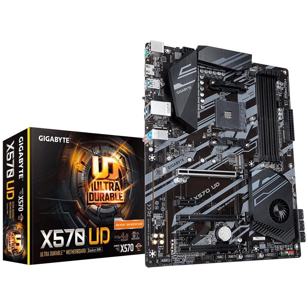 Placa-Mãe Gigabyte X570 UD DDR4 AM4 ATX