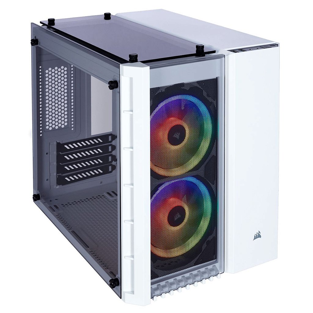 Gabinete Corsair Crystal Series 280X RGB Branco - CC-9011137-WW
