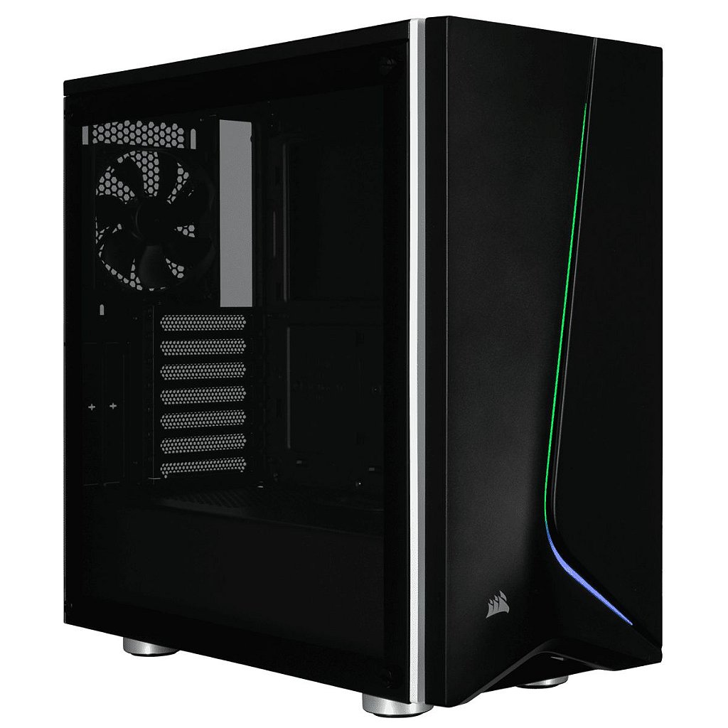 Gabinete Corsair Spec-06 Carbide Series CC-9011146-WW RGB Black