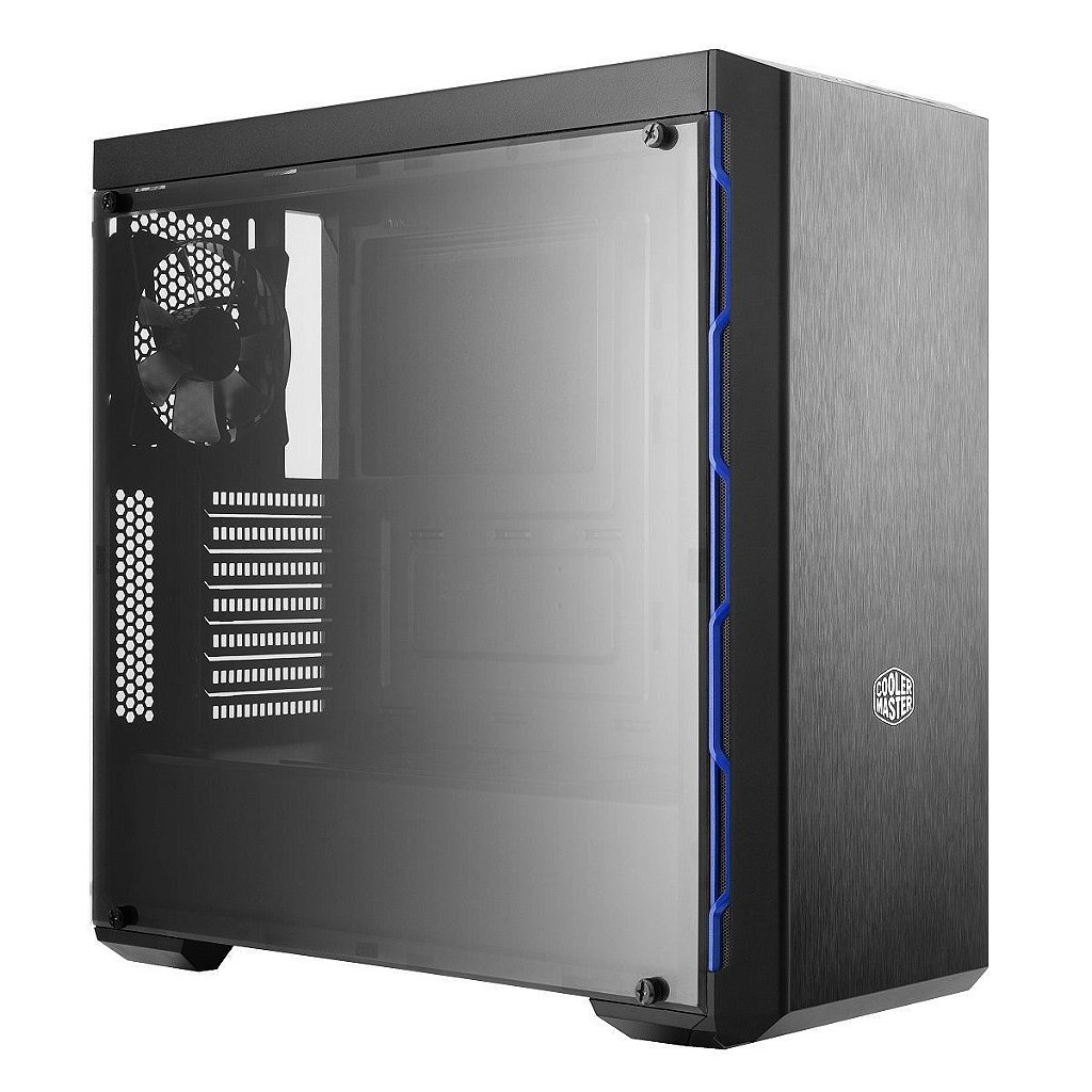 Gabinete Cooler Master MasterBox MB600L Azul - MCB-B600L-KANN-S01