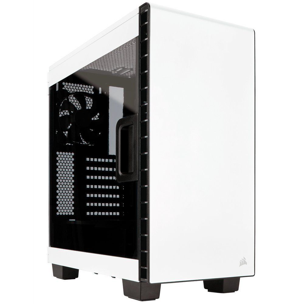 Gabinete Corsair Carbide 400C CC-9011095-WW c/ acrilico lateral branco