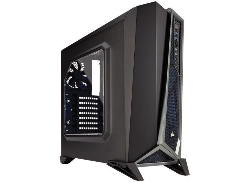 Gabinete Corsair Spec Alpha Edition Preto/Prata CC-9011084-WW