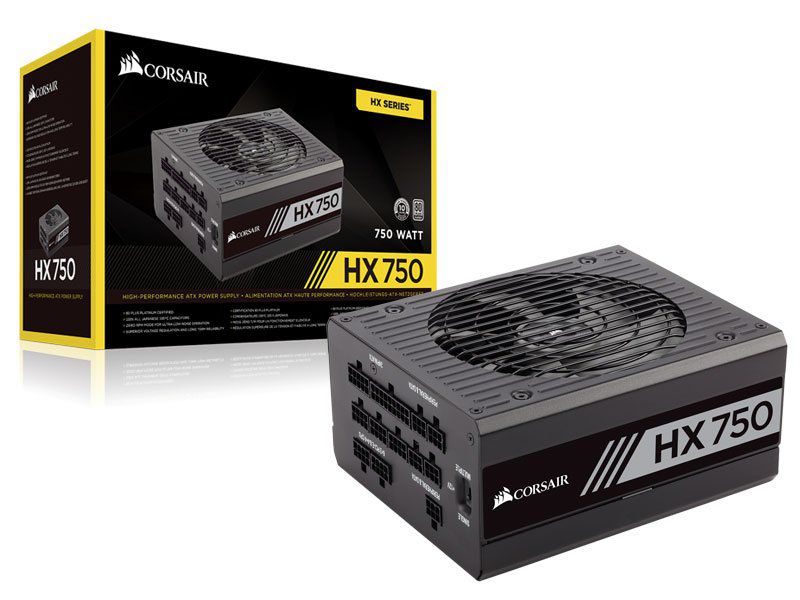 Fonte Corsair HX750 Full Modular
