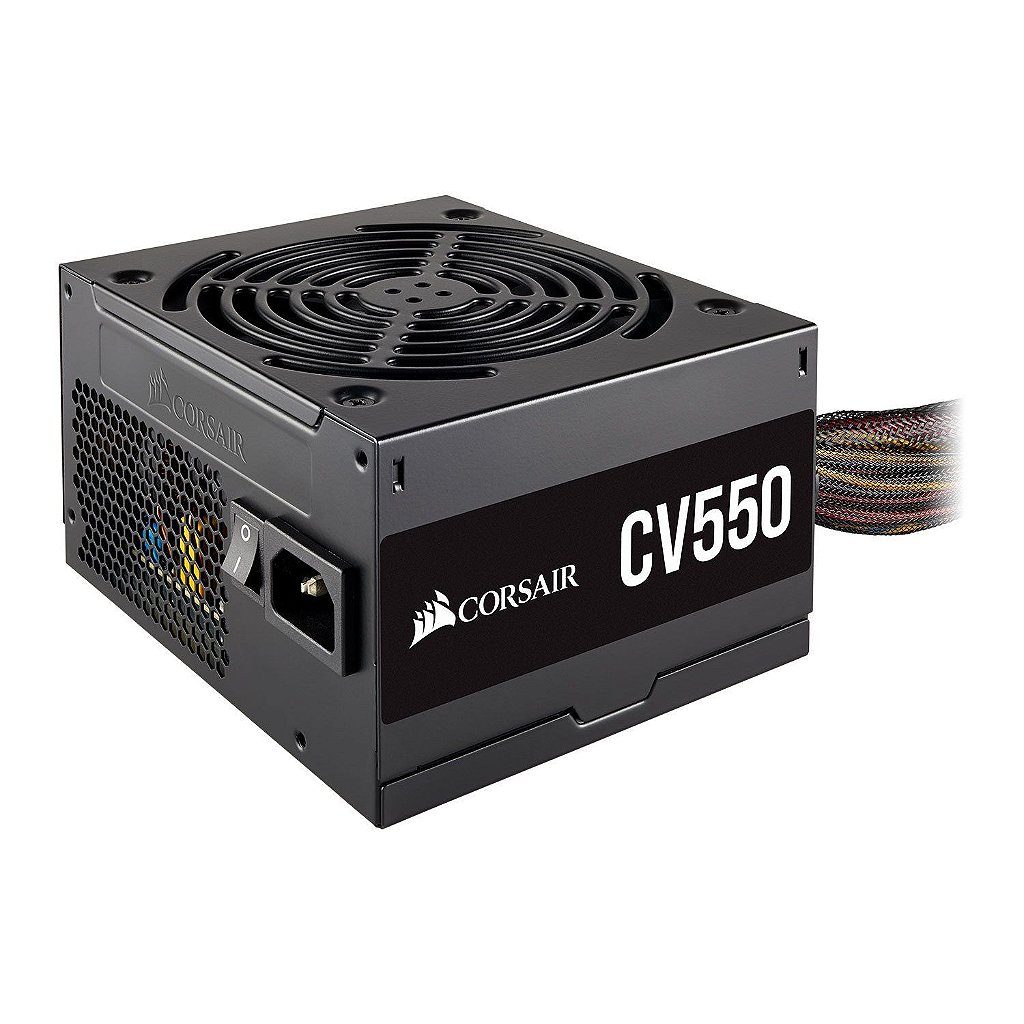 Fonte Corsair 550W 80 Plus Bronze CV550