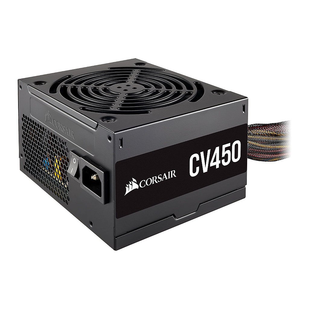 Fonte Corsair 450W 80 Plus Bronze CV450