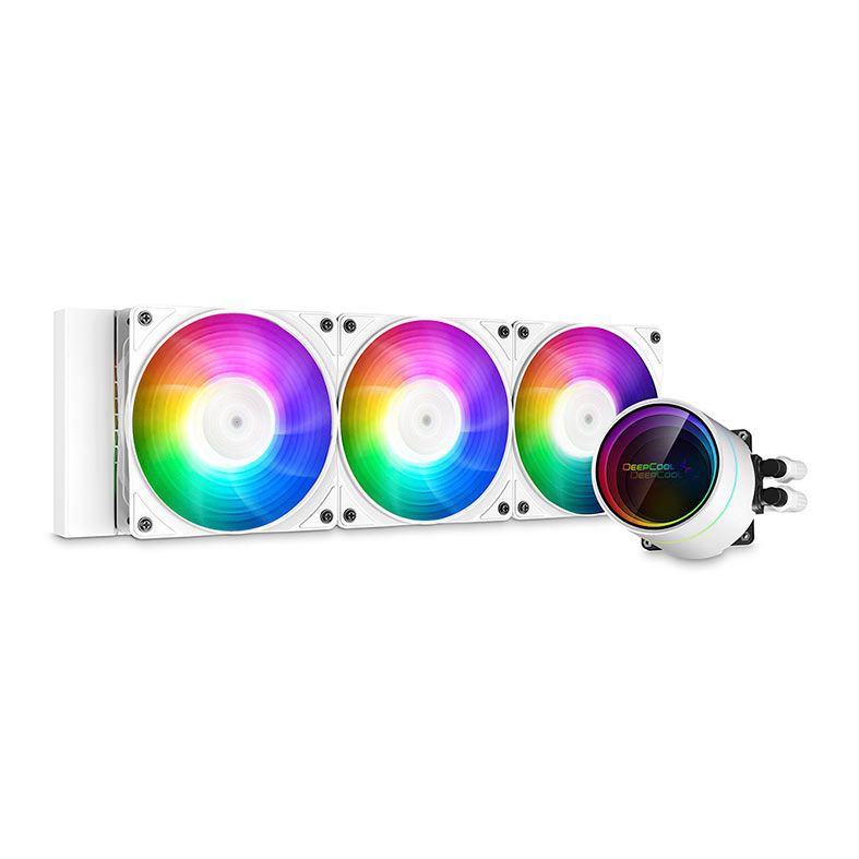 WaterCooler Deepcool Castle 360EX White A-RGB 360MM - DP-GS-H12W-CSL360EX-AR-WH