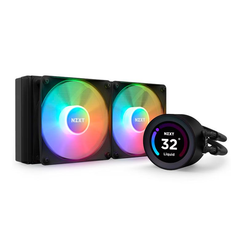 WaterCooler NZXT Kraken Elite 240 RGB LCD Display 240mm - RL-KR24E-B1