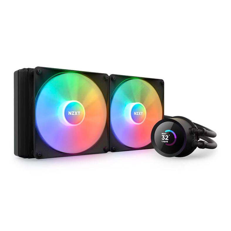 WaterCooler NZXT Kraken 280 RGB LCD Display 280mm - RL-KR280-B1