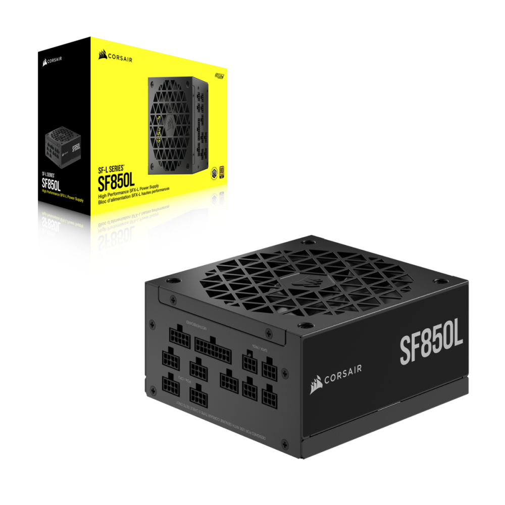 Fonte Corsair SFX SF850L 850W Full Modular SF-L SF850LSF-L 80 Plus Gold PCIe 5.0 ATX 3.0