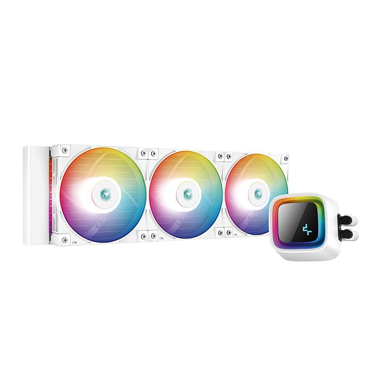 WaterCooler DeepCool LS720 White RGB 360MM - R-LS720-WHAMNT-G-1