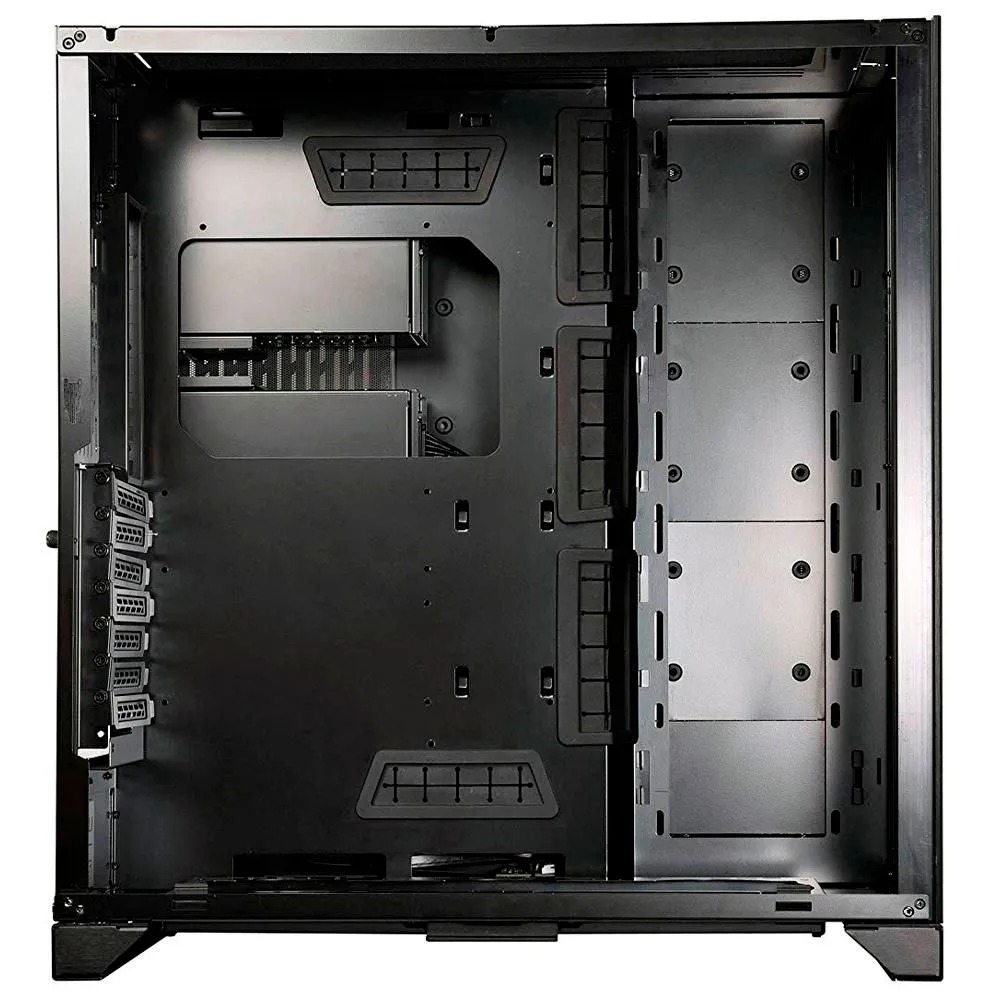 Detalhes internos e armazenamento do Lian Li O11 Dynamic XL