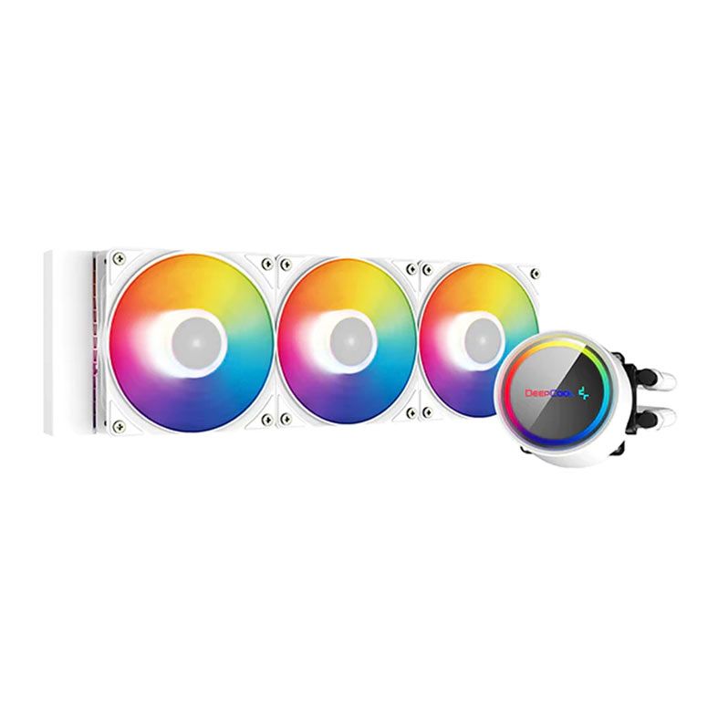 WaterCooler DeepCool Gammaxx L360 ARGB White 360mm - DP-H12CF-GL360-ARGB-WH