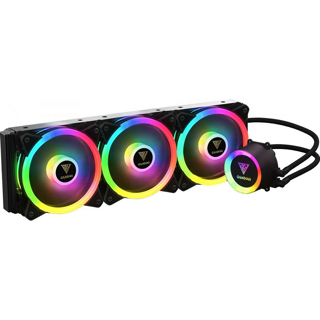 Water Cooler Gamdias Chione P2-360R RGB Controlador 360mm - Chione P2-360R