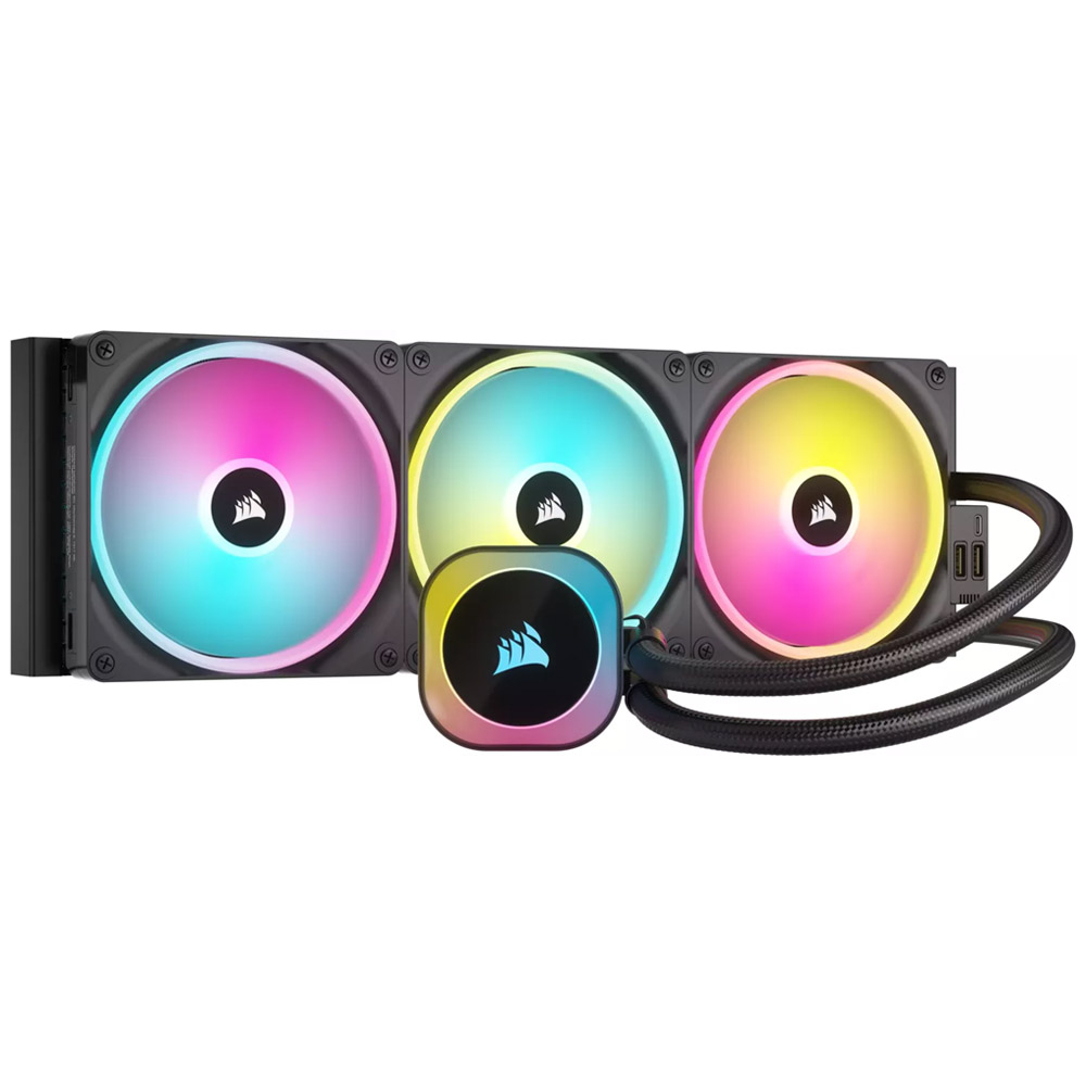 WaterCooler Corsair iCUE Link H170i RGB 420mm Preto - CW-9061004-WW