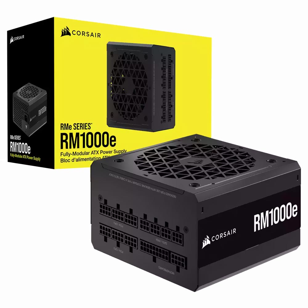 Fonte Corsair Corsair RMe Series RM1000e 1000W 80 Plus Gold Full Modular PCIe 5.0 ATX 3.0