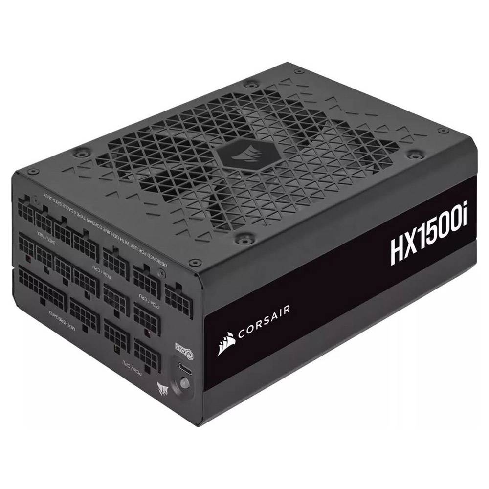 Fonte Corsair HX1500i 1500W 80 Plus Platinum Full Modular PCIe 5.0 ATX 3.0