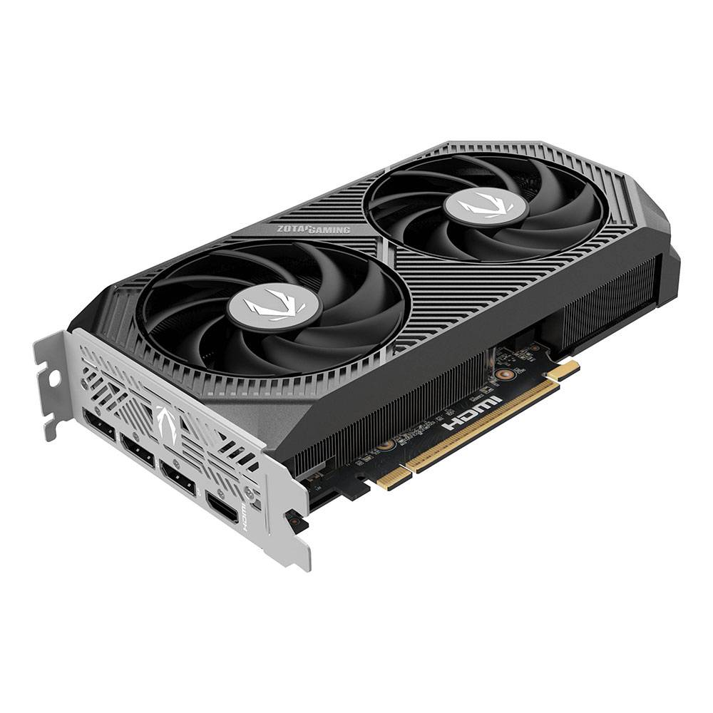 Vista frontal da ZOTAC RTX 5060 Ti Twin Edge OC