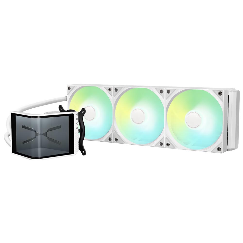 Water Cooler Tryx Panorama Branco SE 360 ARGB 360MM - 54012 foto 3