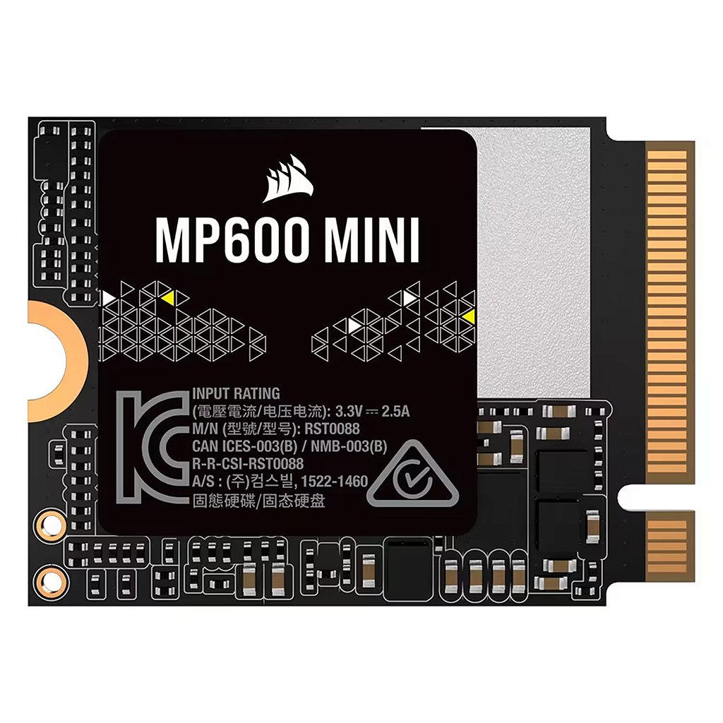 SSD 1TB Corsair MP600 Mini M.2 NVMe PCIe 4.0 5000MBs/3800MBs - CSSD-F1000GBMP600MNR2