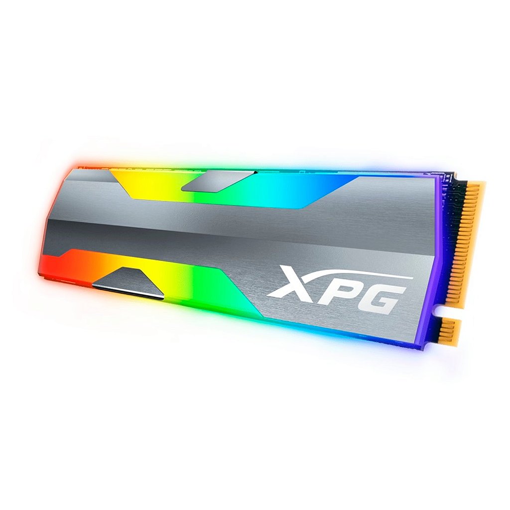SSD M.2 XPG Spectrix S20G RGB 500GB NVMe PCIe Gen 3 - ASPECTRIXS20G-500G-C