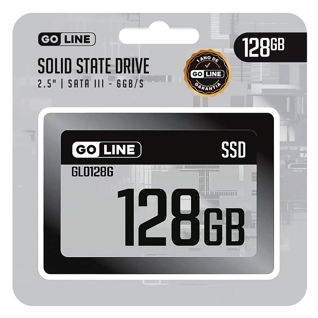 SSD Goline 128GB 2.5" SATA 3 - GL0128G