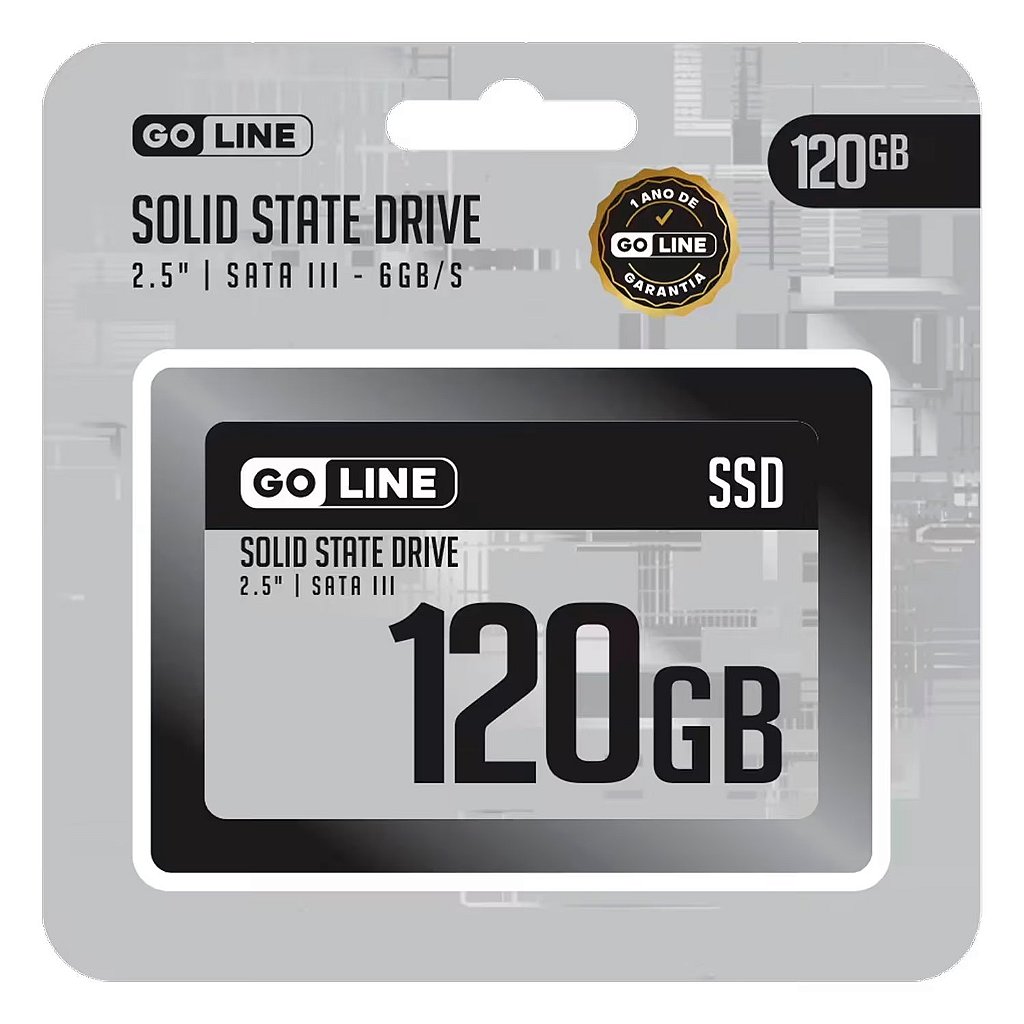 SSD Goline 120GB 2.5" SATA 3 - GL0120G
