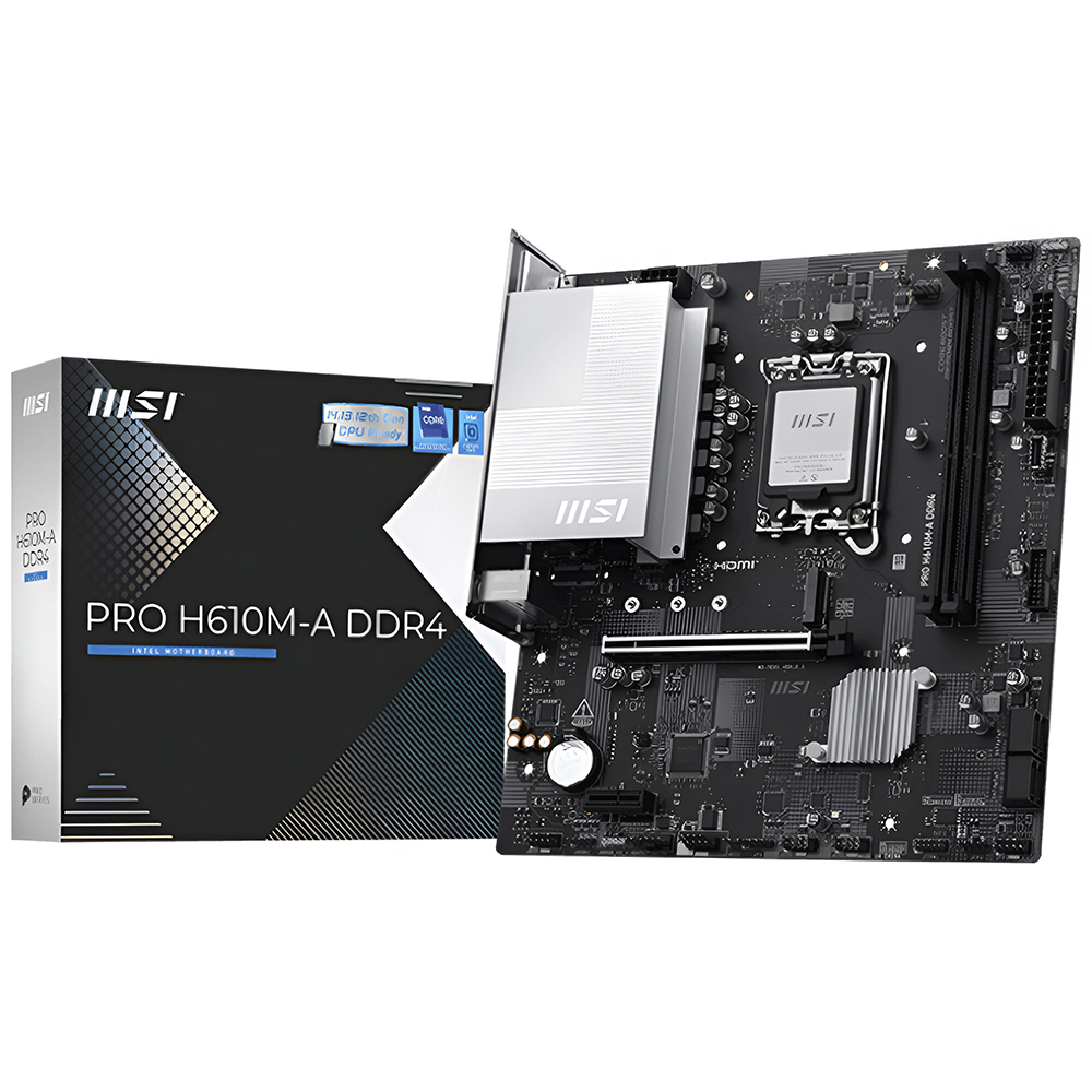 Placa-mãe MSI PRO H610M-A DDR4