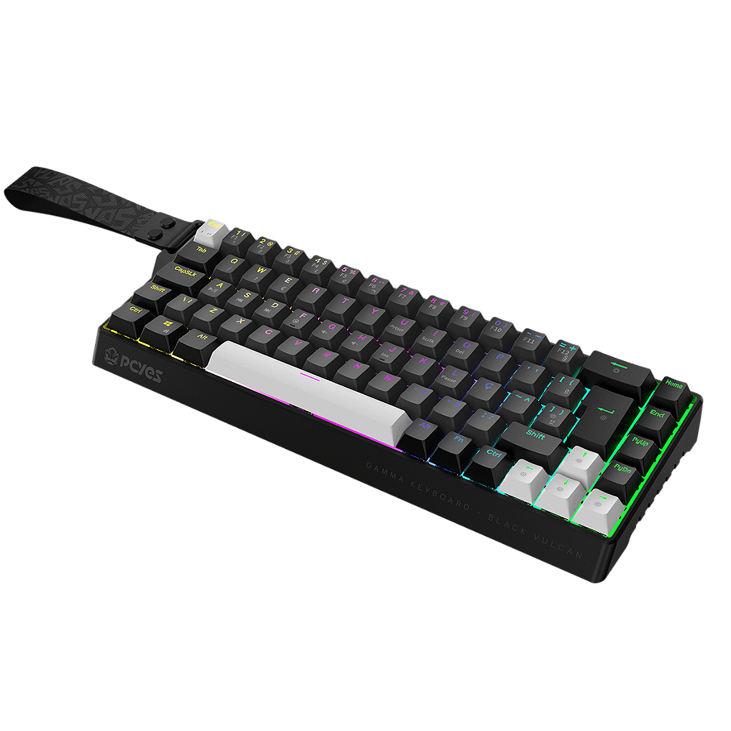 Teclado Magnético PCYES Gamma Black Vulcan RGB