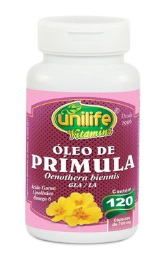 Oleo de Primula c/ Omega 3, 6 e 9 Unilife 120 Caps