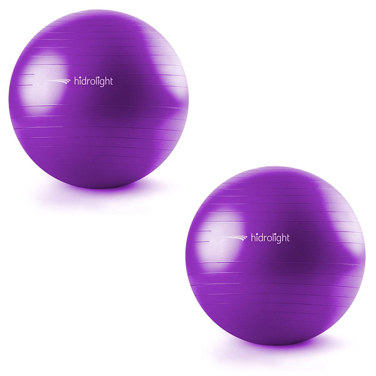 Bola Pilates Yoga 65cm Suporta 300kg Bomba Dupla Kestal - BFMED