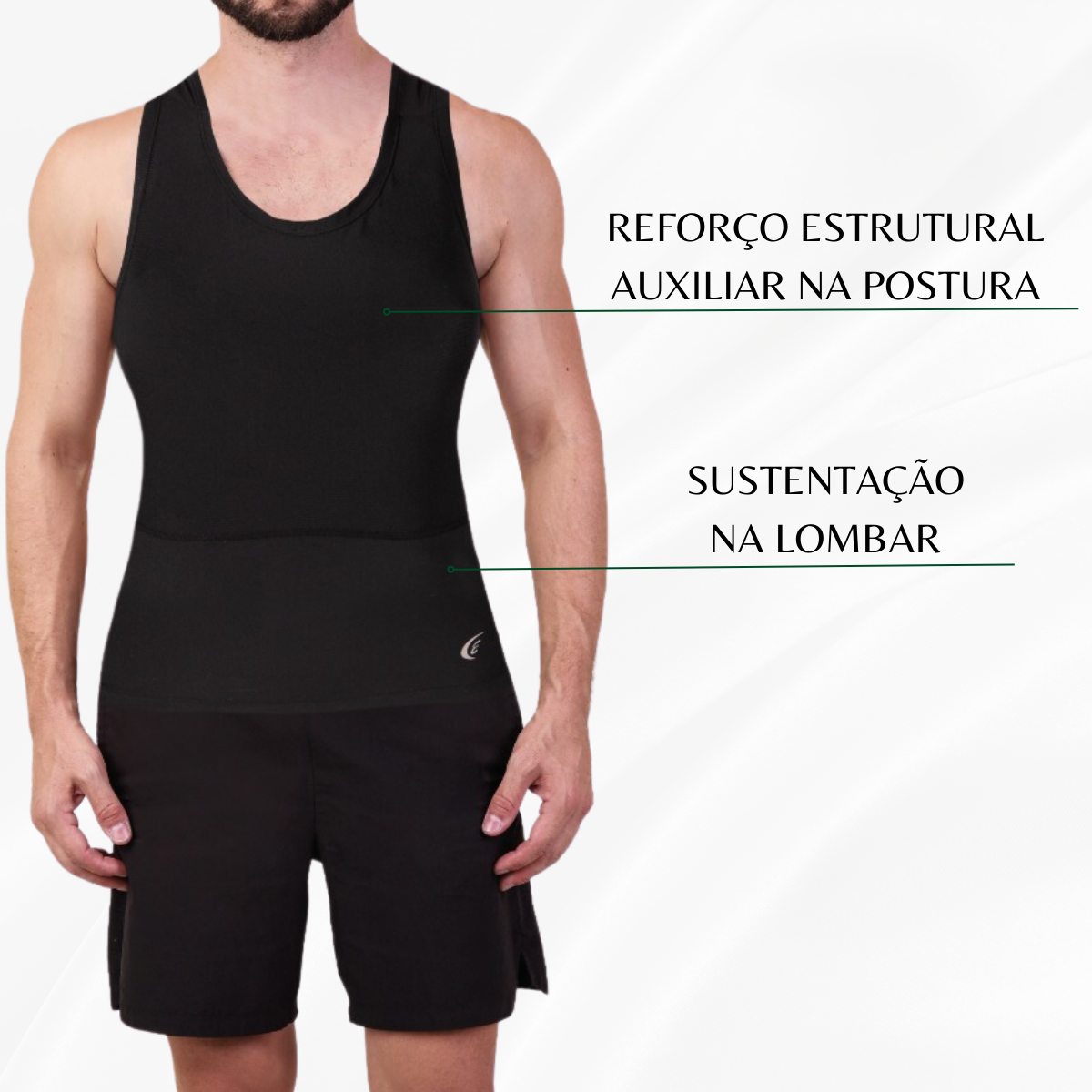 Camiseta Modeladora Masculina Slim Redutor E Postural Preto -  Gonzattoimports - Camiseta Masculina - Magazine Luiza