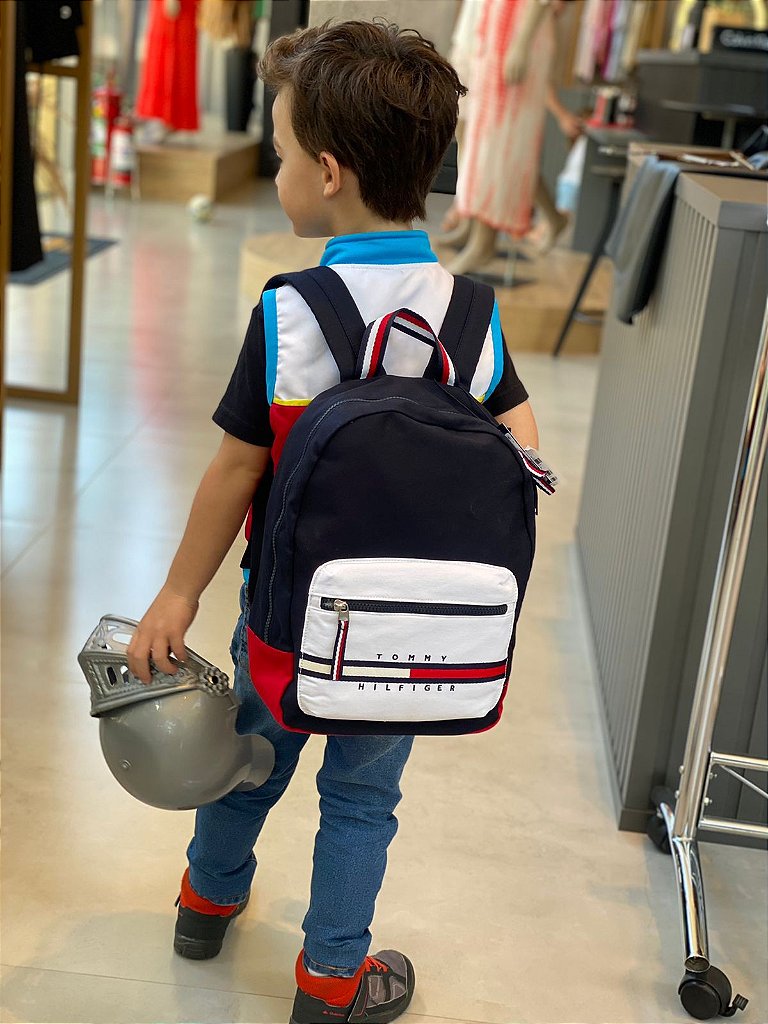 Camiseta Tommy Hilfiger Colorblock Infantil