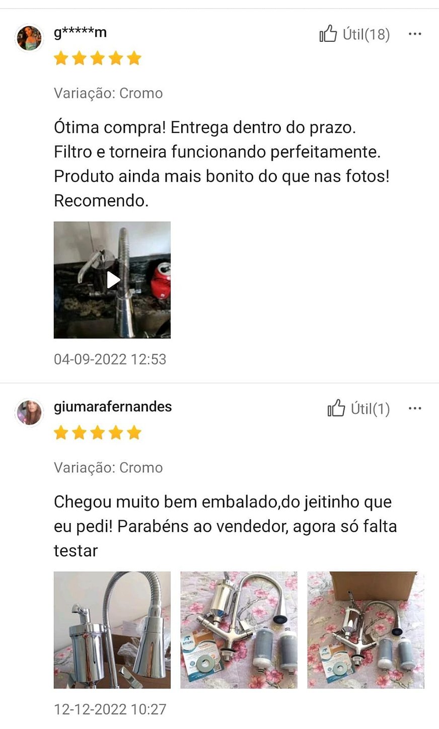 Avaliação do Cliente 3