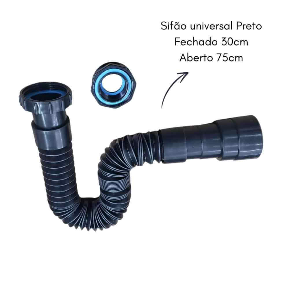 Sifão Universal Preto