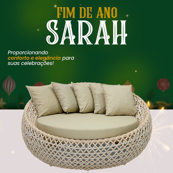 Conjunto de mesa com 4 cadeiras para varanda jardim e piscina - Sarah  Móveis em Promoção na Americanas