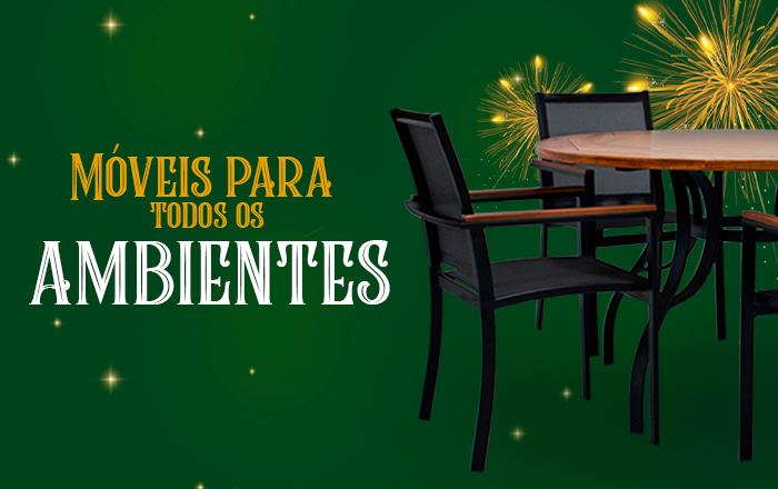 Conjunto de mesa com 4 cadeiras para varanda jardim e piscina - Sarah  Móveis em Promoção na Americanas